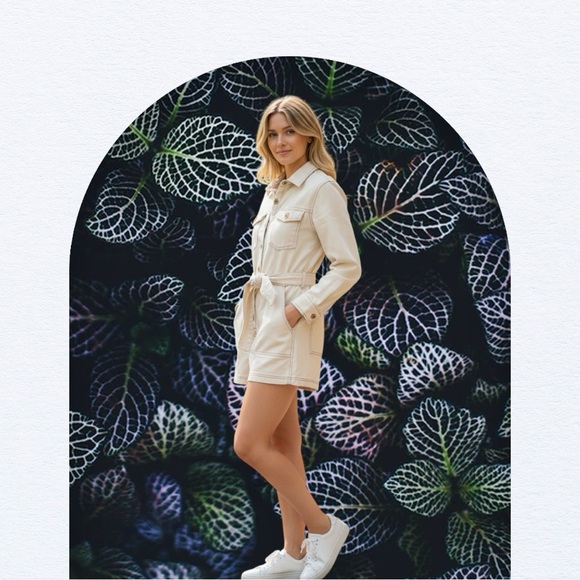 Vintage Y2K Rhythm Cream Women's Jacket - Picture 9 of 13